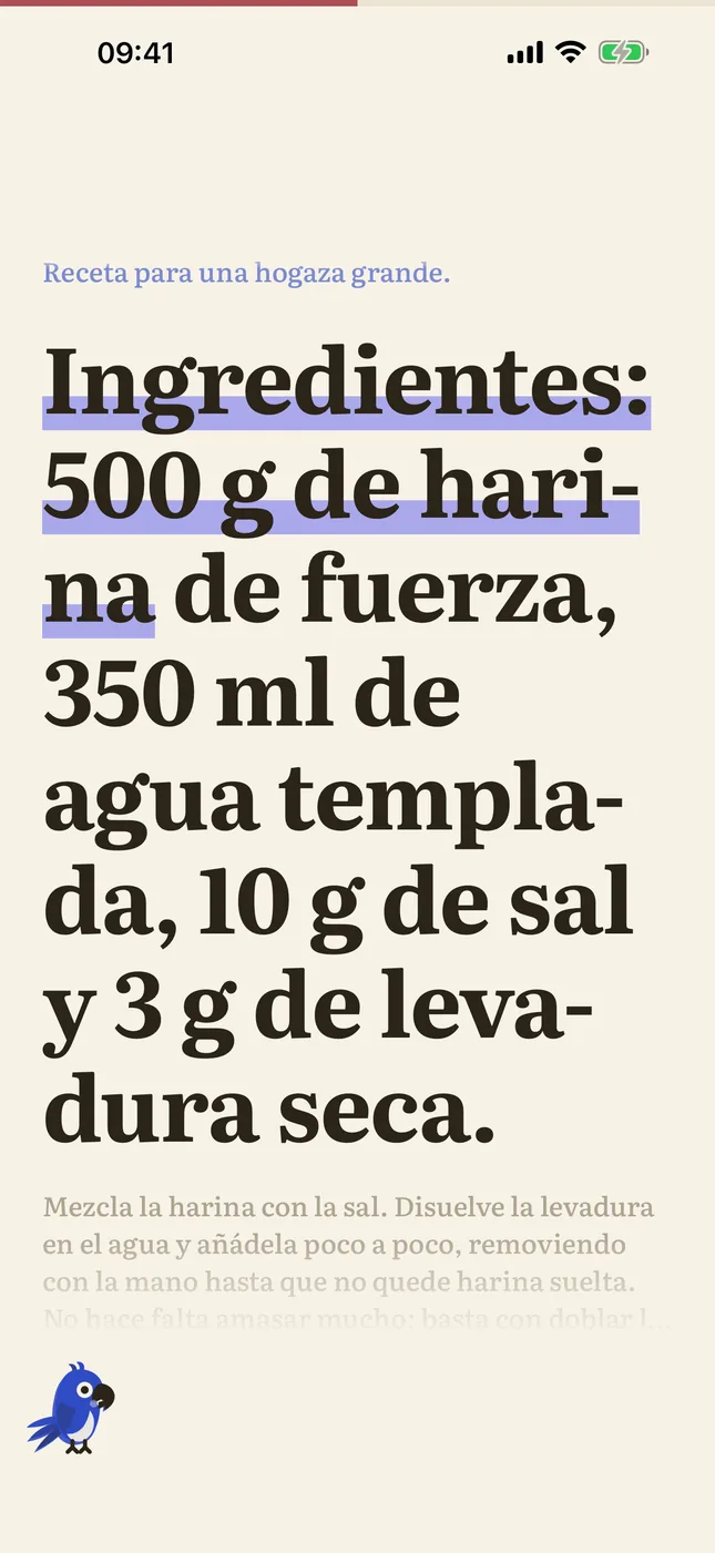 Escucha tus PDF.